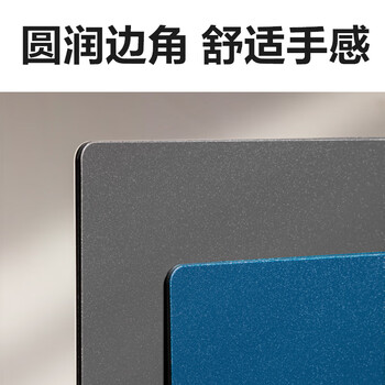 得力（deli）A4金属文件夹孔夹 加厚发泡PP活页4孔夹试卷夹资料档案票据夹办公文件夹 办公学习用品PE132_黑