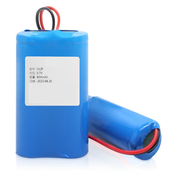 熙久阳 3.7V14500锂电池组变形翻斗车遥控玩具智能机器人大容量1只18650-1200毫安 红黑SM 单节带板（2个）