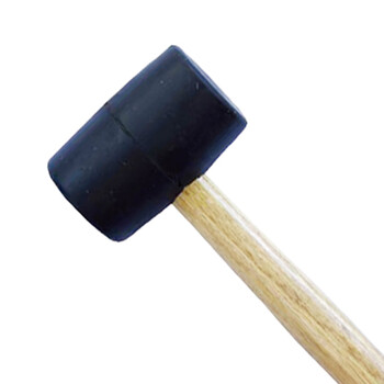 维度WEDO木柄橡胶锤橡皮锤中号皮锤(德标工业级)  16oz WD694-16/把