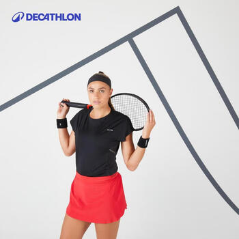 迪卡侬(DECATHLON)网球裙裤女春季户外运动速干透气红色44-4376101 迪卡侬(DECATHLON)网球裙裤女春季户外运动速干透气红色44-4376101