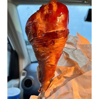 幸鸾感恩节火鸡腿大红门火鸡腿烟熏圣诞特大火鸡腿烧鸡鸡腿 整只烤鸡