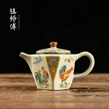 景德镇粉彩茶具- 京东