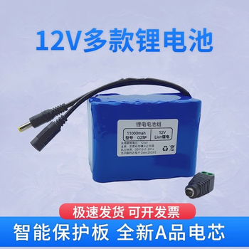 正鑫远 锂电池组大容量户外移动电源三元动力带保护板 12V2.2AH(18650)+1A充电器 正鑫远 锂电池组大容量户外移动电源三元动力带保护板 12V2.2AH(18650)+1A充电器