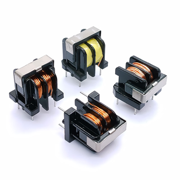 瀚时恒业 电源共模电感 UF滤波器 扼流线圈10*13 UU9.8-600μH-0.5线-立式（100只）