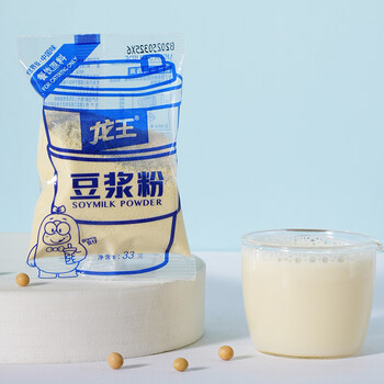 龙王豆浆粉33g*7包冲饮代餐儿童成人早餐高蛋白独立包装非转基因