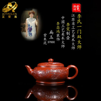 中国古美術品　急須　紫砂茶器 「李昌鴻」在銘 中国古美術品 急須 紫砂茶器 「李昌鴻」在銘
