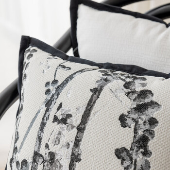 范爷家简约沙发抱枕靠枕客厅靠垫办公室腰枕床头靠背可拆洗含芯生日礼物