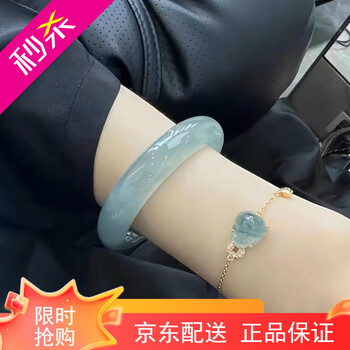 糯种飘蓝花手镯品牌及商品- 京东