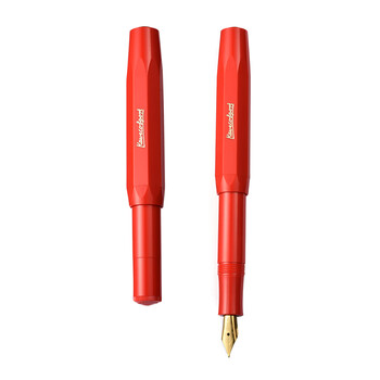【新春礼物】Kaweco 德国卡维克  德国进口 Classic系列 钢笔 经典复古运动系列 练字书法学生礼盒装红色 EF