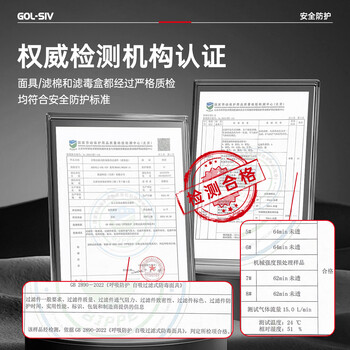 胜丽 GOL-SIV® 防毒面具全面罩 防有机气体蒸汽/苯/汽油 喷漆化工厂煤矿 M6800+M6001 胜丽 GOL-SIV® 防毒面具全面罩 防有机气体蒸汽/苯/汽油 喷漆化工厂煤矿 M6800+M6001