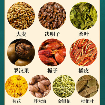 朕皇北京同仁堂胖大海金银花罗汉果菊花茶咽炎甘草止润肺咳痰吸烟160g