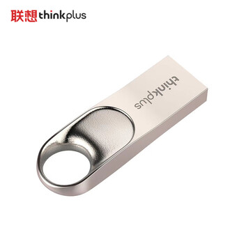 联想 thinkplus 直插U盘 金属材质高速传输 电脑学习办公手机车载U盘 USB2.0 读速40MB/s【64G】