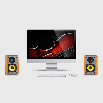 漫步者（EDIFIER）R1000TC北美版 2.0声道电脑音响 台式机笔记本桌面音箱