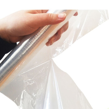 妙洁免刀撕PE保鲜膜50米*5卷装 中碗经济装点断式PE食品级厨房冰箱