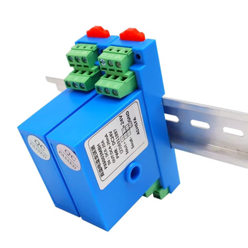 鑫凯辰 穿孔直流电流变送器霍尔传感器 DC0-50A/4-20mA电源DC24V