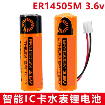 熙久阳 18505M流量计PLC水表煤气燃气表流量计3.6V锂电池ER18505M单电池 熙久阳 18505M流量计PLC水表煤气燃气表流量计3.6V锂电池ER18505M单电池
