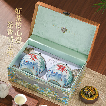 成西湖新茶明前龙井茶叶250g绿茶嫩芽高端礼盒头采春茶送长辈领导