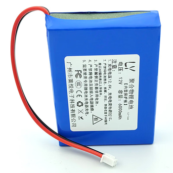 凯元达12V锂电池大容量聚合物10AH锂电瓶12伏户外充电1200毫安厚15*宽34*长55mm不含充电器