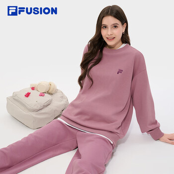 FILAFUSION斐乐潮牌女包背包秋季趣味双肩包电脑包书包