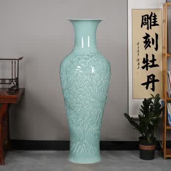 景德镇青釉瓷瓶型号规格- 京东