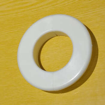 60型分体式墙洞遮丑盖护墙圈墙洞管道装饰空调装饰圈塑料圆形堵头 97