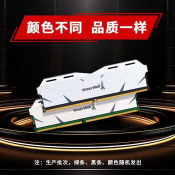 长城（Great Wall）32G(16G*2)套条 DDR5 5600 马甲条 台式机内存条