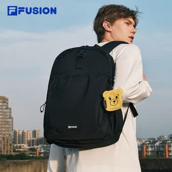 FILA FUSION斐乐官方潮牌章昊同款背包新时尚简约运动包