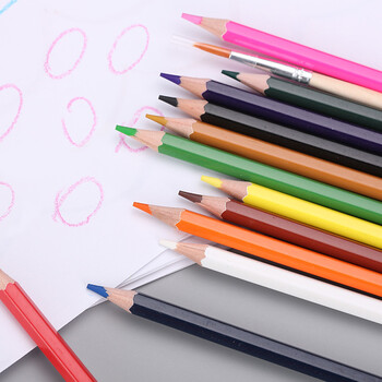 晨光(M&G)文具12色水溶性彩色铅笔学生美术填色含画笔红筒装AWP36809儿童生日礼物女孩手工热门商品 晨光(M&G)文具12色水溶性彩色铅笔学生美术填色含画笔红筒装AWP36809儿童生日礼物女孩手工热门商品