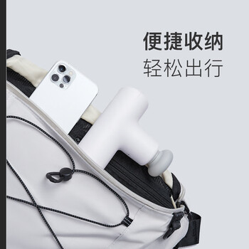 Keep热敷筋膜枪肌肉放松电动按摩器肩颈腰背运动舒缓肌肉放松仪G2 Air -活力白