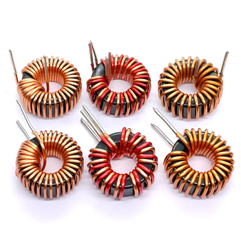 瀚时恒业 储能磁环电感 065125铁硅铝差模 直插件线圈滤波器 1mH-0.5线-3A-立式（40只）