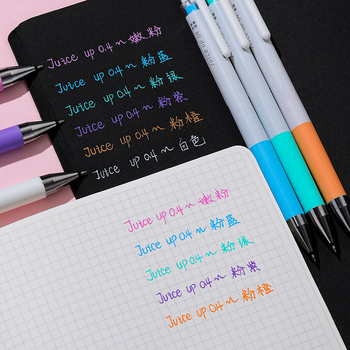 百乐（PILOT）Juice Up果汁笔彩色按动中性笔签字笔水性笔学生手帐笔文具办公用品LJP-20S4-MG 0.4mm金属绿单支