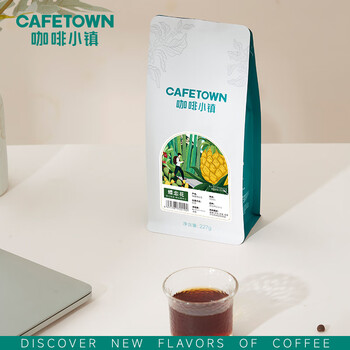 咖啡小镇埃塞俄比亚瑰宝瑰夏手冲咖啡豆精品日晒 浅度烘焙 227g 咖啡小镇埃塞俄比亚瑰宝瑰夏手冲咖啡豆精品日晒 浅度烘焙 227g