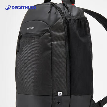 迪卡侬(DECATHLON)网球包羽毛球包背包球拍大容量运动包黑-24L-4683060 迪卡侬(DECATHLON)网球包羽毛球包背包球拍大容量运动包黑-24L-4683060