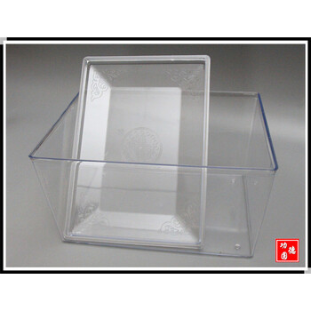 骨灰盒防潮罩保护盒塑料寿盒 下葬落葬用品防潮盒保护罩殡葬用品