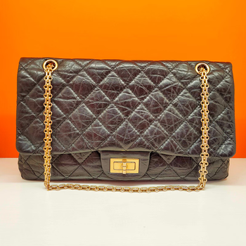 【新品】CHANEL 手袋 Chanel 22 迷你手袋, 亮面小牛皮与银色金属, 淡蓝— 精品| CHANEL