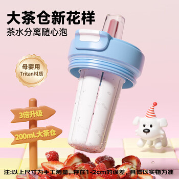 富光巨无霸冰霸水杯子女大容量塑料吸管杯tritan夏日办公1260ML