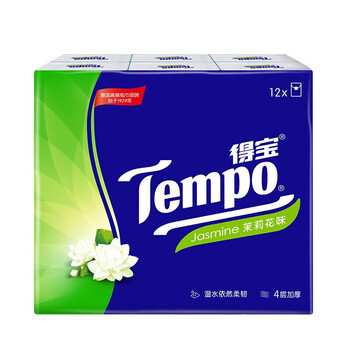 得宝【食用油+纸手帕】中香特香菜籽油5L+T0143G手帕纸12包*2提