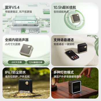 漫步者（EDIFIER）Evo Nano便携式蓝牙音箱 户外迷你音响 蓝牙5.4 精致露营 生日礼物 贝母白