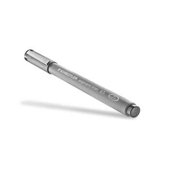 施德楼（STAEDTLER）针管笔勾线笔 1.0mm纤维头耐擦防水直液签字笔 美术绘图描线速干笔30810-9