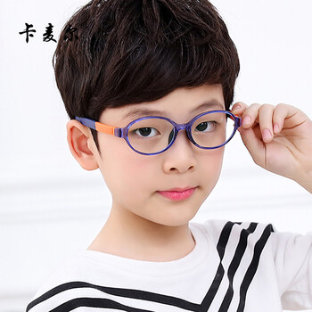 防蓝光眼镜女儿童防辐射眼镜男童护目镜小孩近视眼镜配镜公主学生