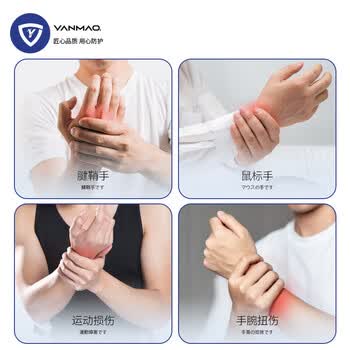 艳茂腱鞘护腕女手腕疼专用羽毛球扭伤手腕劳损tfcc固定关节护套夏季
