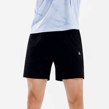 KAWASAKI川崎羽毛球短裤运动裤男女款速干训练裤吸湿透气 玄夜黑S KAWASAKI川崎羽毛球短裤运动裤男女款速干训练裤吸湿透气 玄夜黑S
