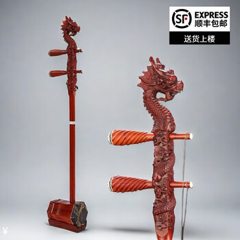 二胡(龍頭) Amazon | 二胡 敦煌 NK-350 初心者入門11点セット | 二胡 | 楽器