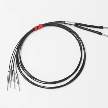 鑫凯辰 多头光纤传感器一分2468多组光纤放大器感应探头对射反射模具定位 1/2 1