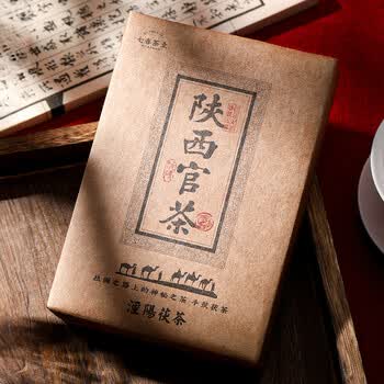 七春泾阳茯茶叶陕西官茶西安特产2020陈高档金花黑茶500g毕业教师礼物