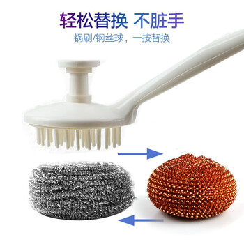 妙洁金属钢丝球洗碗球厨具清洁球不锈钢金属刷锅刷厨房厨卫3只*10包 妙洁金属钢丝球洗碗球厨具清洁球不锈钢金属刷锅刷厨房厨卫3只*10包