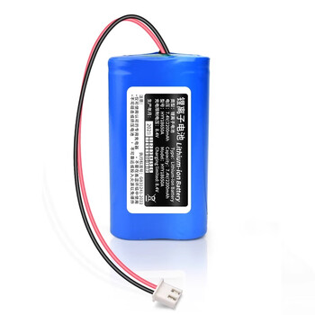 汇鑫茂 12v锂电池组18650带线可充电3.7V收音机7.4V专用7.4V【2200毫安】2.0黑黄红三线（3个）