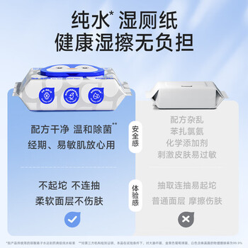 DEEYEO(HWM)湿厕纸儿童成人卫生湿巾可搭配抽纸使用 纯水款 40抽*10包 DEEYEO(HWM)湿厕纸儿童成人卫生湿巾可搭配抽纸使用 纯水款 40抽*10包