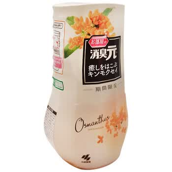 小林制药（KOBAYASHI）空气清新剂芳香剂房间用消臭元 桂花香型 400ml *3