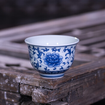 本溪青花玲珑茶杯价格报价行情- 京东